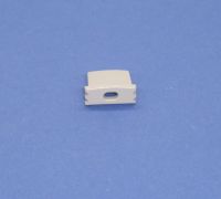 End cap with hole For 1707 Flat profile