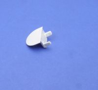 End cap White without hole For 2410 Recessed profile