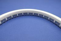 Aluminium Profile Buckle for Side Bend SP102 Neon  sold per metre