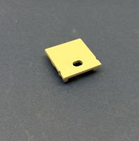 End cap with hole For 2525 Flat profile  